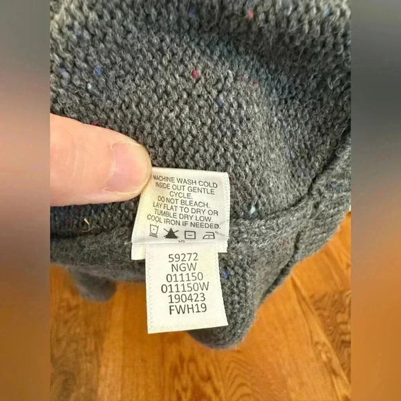 Hanna Andersson Fair Isle Sweater Dress size 8 (130 cm) - Picture 5 of 8